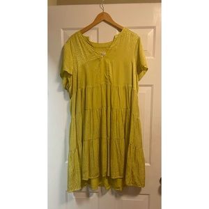 NEW Maeve Sacha Jacquard Tiered Tunic
Dress sz 1X